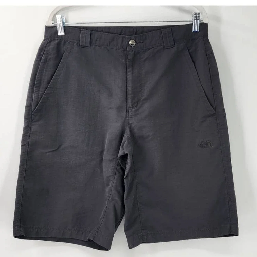 Men's The North Face Green Grey Outdoor Shorts Size 34